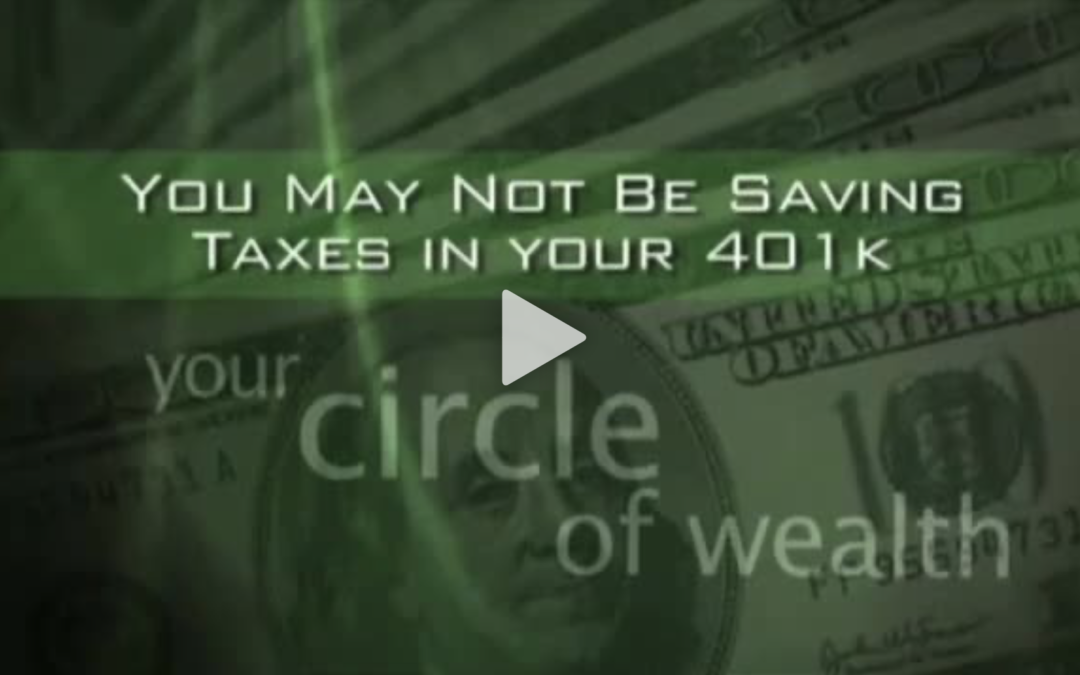 You May Not Be Saving Taxes
